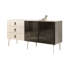 Комод для гостиной Богемия Фарфале (Bogemia Farfalle) БМКМ-4(Fa) [5]